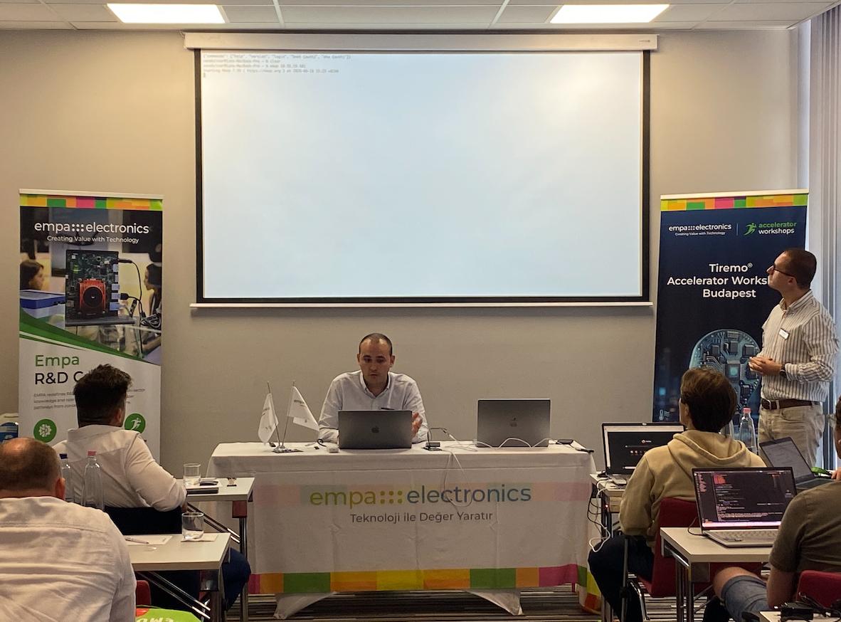 CyberWhiz and EMPA Electronics CRA Accelerator Workshop in Budapest